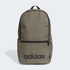 Рюкзак Adidas унисекс, HR5341, размер NS, оливково-чёрный-AETE
