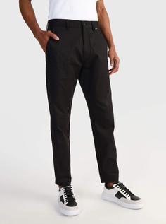 Брюки Calvin Klein для мужчин, чёрные-BEH, размер XXL, K10K111791