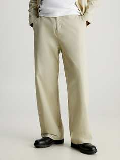 Брюки Calvin Klein для мужчин, бежевые-LEB, размер XL, K10K112384