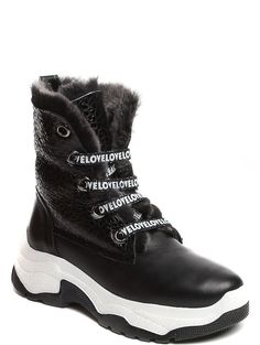 Ботинки женские Milana 1922111 черные 40 RU