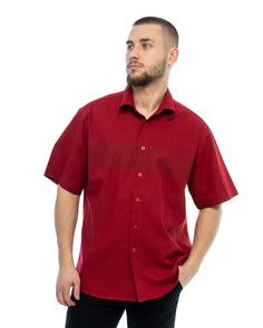 Рубашка мужская Maestro 28A-13.1-k красная M