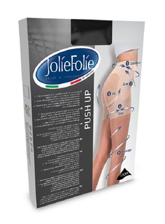 Колготки женские Jolie Folie JF PUSH UP 40 черные 2