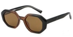 Солнцезащитные очки женские Vitacci EV24117-2 коричневые