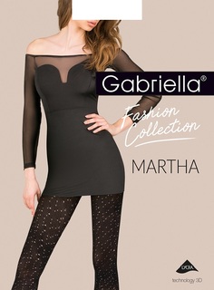 Колготки женские Gabriella GAB Martha черные 2