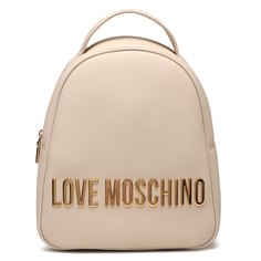 Рюкзак женский Love Moschino JC4197PP светло-бежевый, 27x23x11 см