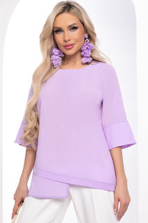 Блуза женская LT Collection Очарование фиолетовая 52 RU