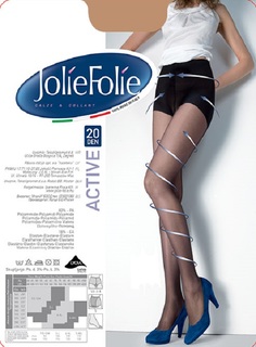 Колготки женские Jolie Folie JF ACTIVE 20 коричневые 2