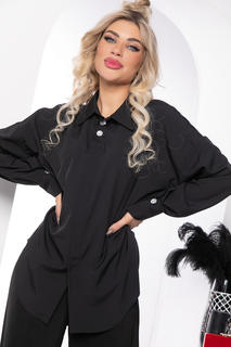 Блуза женская LT Collection Особый повод черная 52 RU