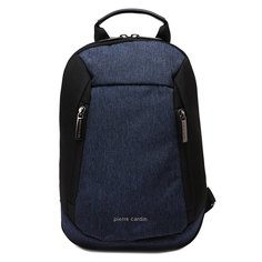 Рюкзак мужской Pierre Cardin ALAN02-3341-2 темно-синий, 31x22x8 см