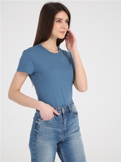 Футболка женская Апрель 1ЖДФК2656001 голубая 96/164