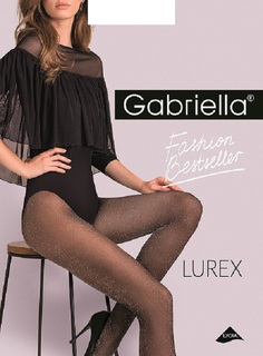 Колготки женские Gabriella GAB Puntina Lurex 20-471 черные 4