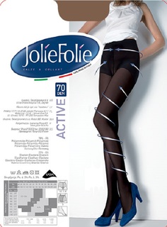 Колготки женские Jolie Folie JF ACTIVE 70 черные 2