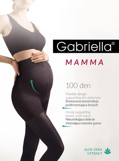 Леггинсы женские Gabriella GAB Mamma 100 л черные S/M