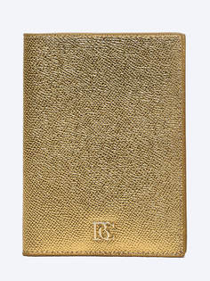 Обложка для паспорта женская Basconi WIN000021B золотая