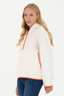 Худи женское U.S. POLO Assn. G082SZ0820NEVA белое S