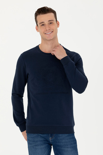 Свитшот мужской US Polo Assn G081SZ0820GUMEL синий L