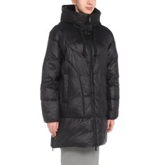 Пуховик женский Maison David MLY005-1 черный 2XL