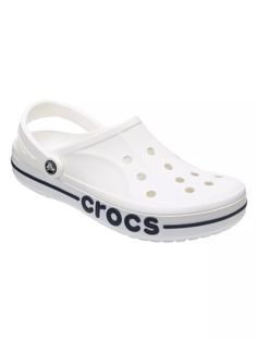 Сабо унисекс Crocs Bayaband белые 42 RU
