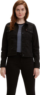 Джинсовая куртка женская Levis Women Original Trucker Jacket черная M Levis®