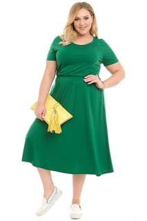 Платье женское SVESTA R551/1Ver зеленое 54 RU