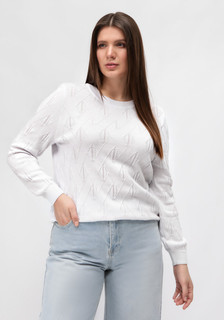 Джемпер женский Vivawool 312376 белый 52 RU