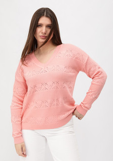 Пуловер женский Vivawool 312377 розовый 54 RU