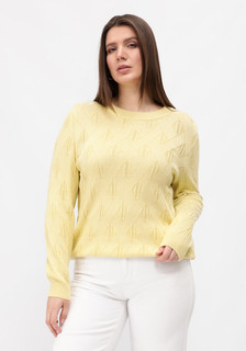 Джемпер женский Vivawool 312376 желтый 62 RU