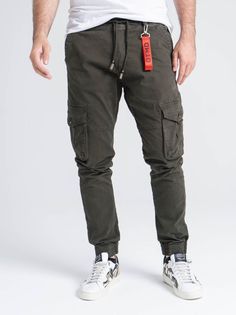 Брюки мужские DTMD 9070FOSTER зеленые 52/182 RU