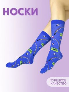 Носки мужские EKMEN НМ-1068-э синие 41-45