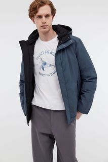 Куртка мужская Baon B5424004 синяя 3XL