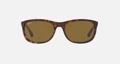 Солнцезащитные очки унисекс Ray-Ban RB4267F коричневые