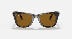 Солнцезащитные очки унисекс Ray-Ban RB4105 коричневые