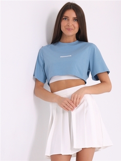 Футболка женская Апрель 607жен804РП голубая 84/164