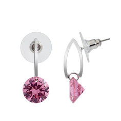 Серьги из бижутерного сплава Ice&High Collection MS333962pr, хрусталь