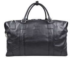 Дорожная сумка мужская Carlo Gattini Fidenza черная, 31х52х28 см