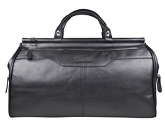 Дорожная сумка мужская Carlo Gattini Otranto черная, 31х51х24 см