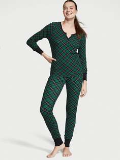 Пижама женская Victorias Secret 11211016 зеленая ХL Regular
