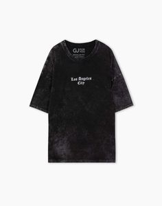 Футболка мужская Gloria Jeans BKT015268 черный XS/176