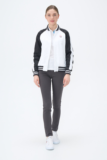 Бомбер женский U.S. POLO Assn. G082SZ0MS0SUPER-O белый 40