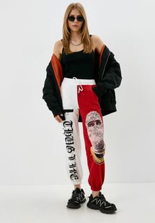 Спортивные брюки женские BLACKSI 5036 красные XL