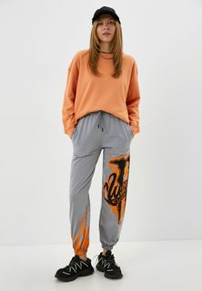 Спортивные брюки женские BLACKSI 5037 серые XL