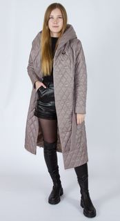 Пальто женское 365 clothes KR-285N серое 40 RU