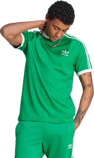 Футболка мужская Adidas 3-STRIPES TEE зеленая M