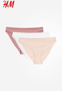 Комплект трусов женских H&M 169 разноцветных XS