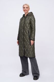Пальто женское ElectraStyle 5У-41011-901 хаки 52 RU