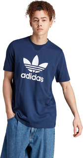 Футболка мужская Adidas TREFOIL T-SHIRT синяя L