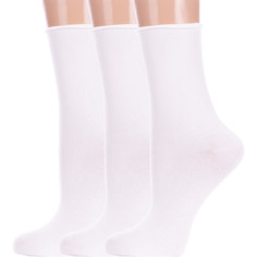 Комплект носков женских Hobby Line 3-нжэ белых 36-40, 3 пары