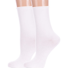Комплект носков женских Hobby Line 2-нжэ белых 36-40, 2 пары