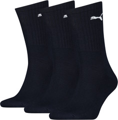 Комплект носков мужских PUMA Sport Socks 3-Pack черных 39-42 3 пары