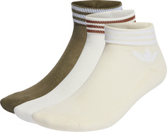 Комплект носков мужских Adidas TREF ANK SCK HC разноцветных 39-42 3 пары